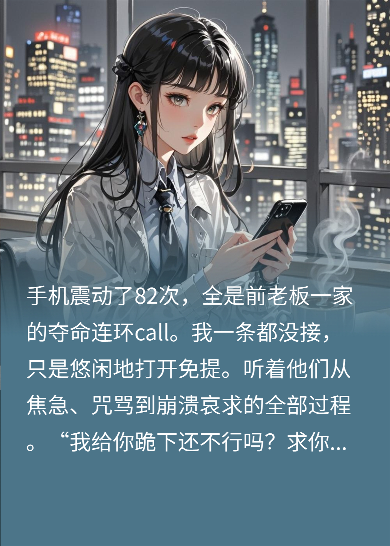 嫌我的血脏如今跪求续命？我回“已阅”后，前老板跪了