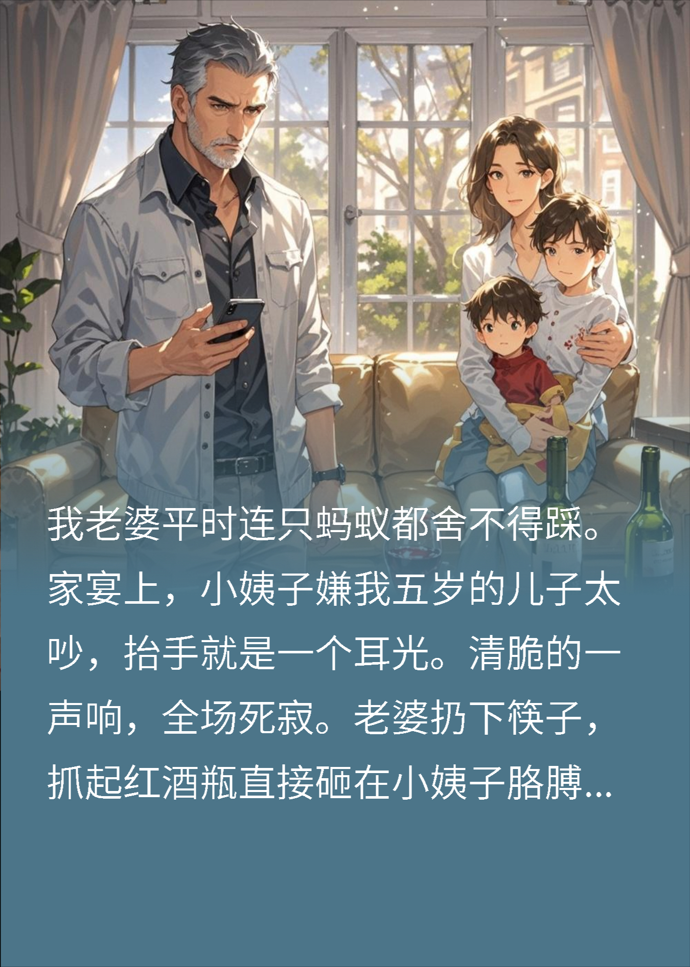 小姨子扇儿子老婆砸断她手，我直接让180万原路返回