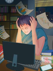 躲在床底的娃娃