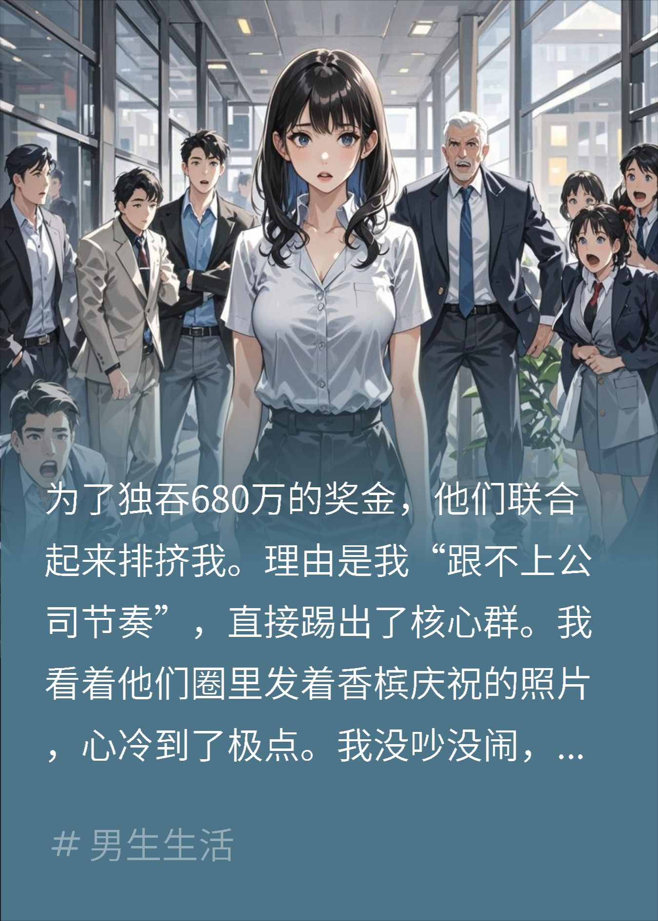 踢我独吞奖金，总裁指名只认我，经理慌了