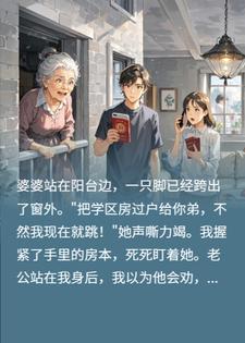 婆婆跳楼逼房，老公反手报警：妈，你跳吧