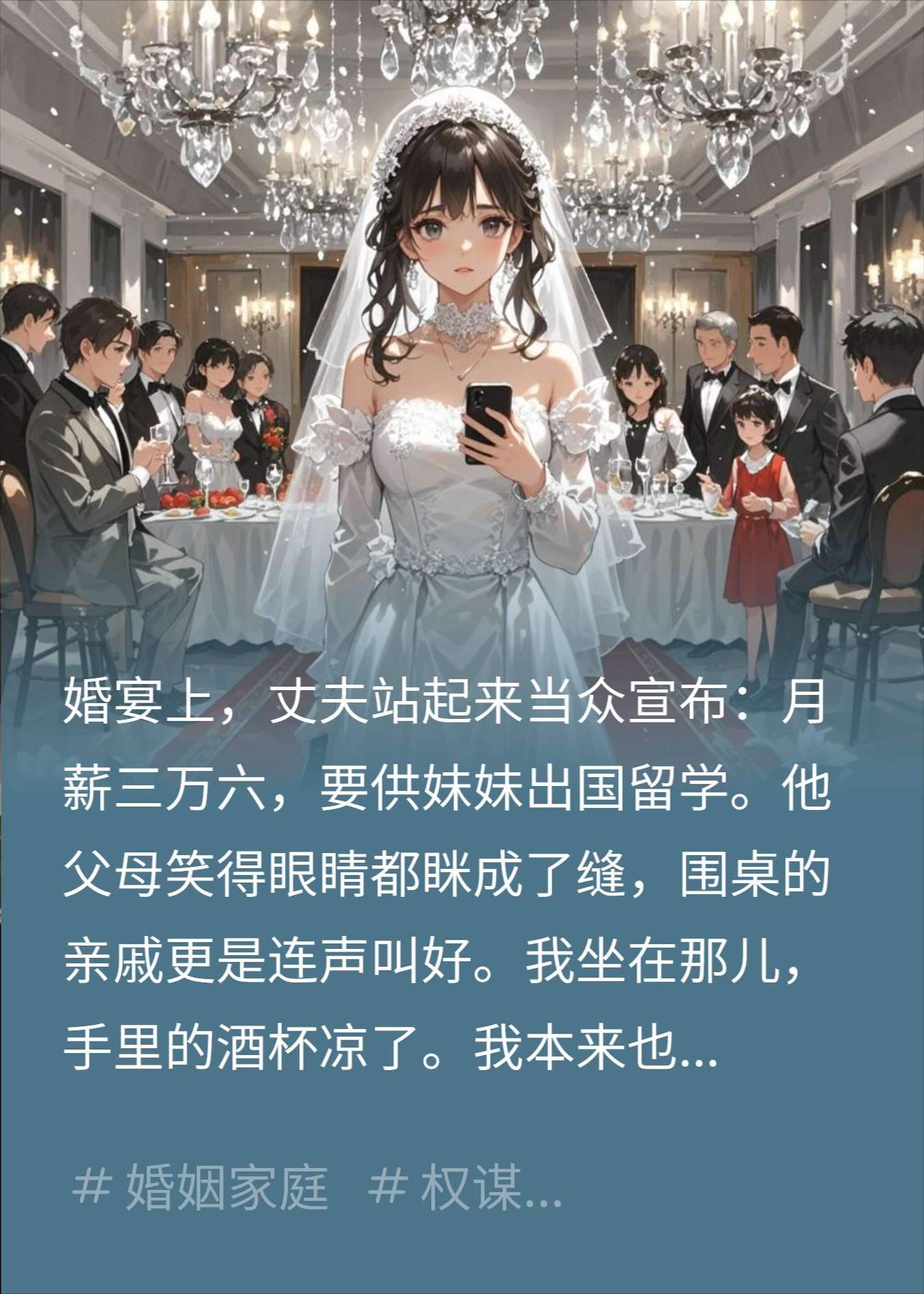 我的婚宴，成了他家的庆功宴，当即决定，这婚不结了