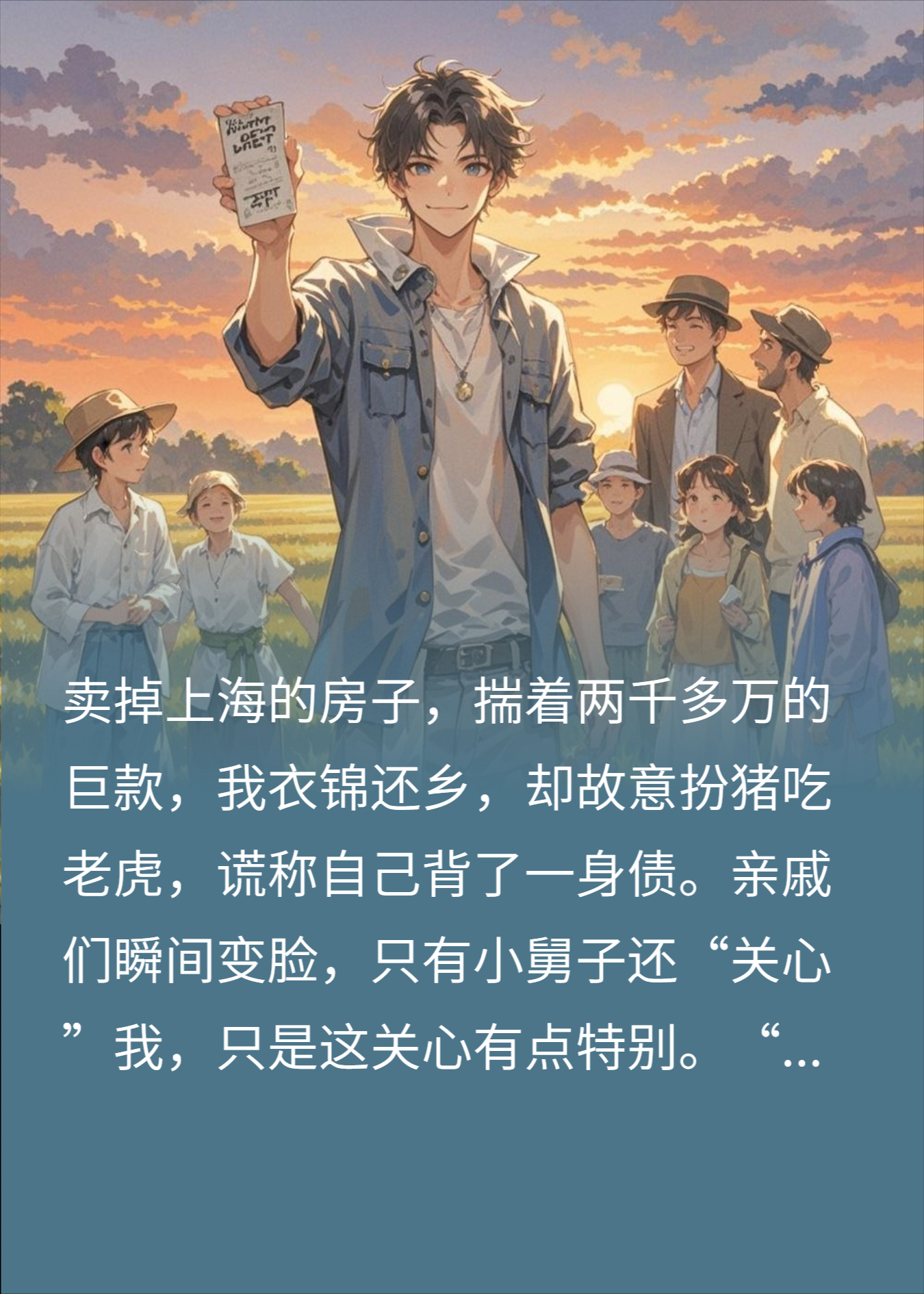 我携巨款扮穷！小舅子拿假借条讨债反把自己坑