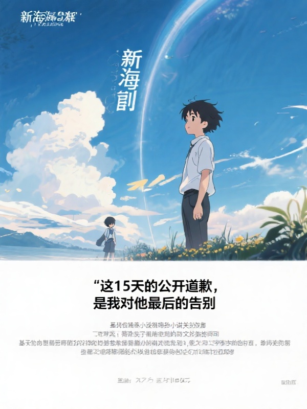 这15天的公开道歉，是我对他最后的告别