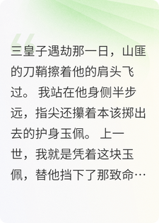 重生后拒绝为皇子挡灾，却发现替身早已鸠占鹊巢