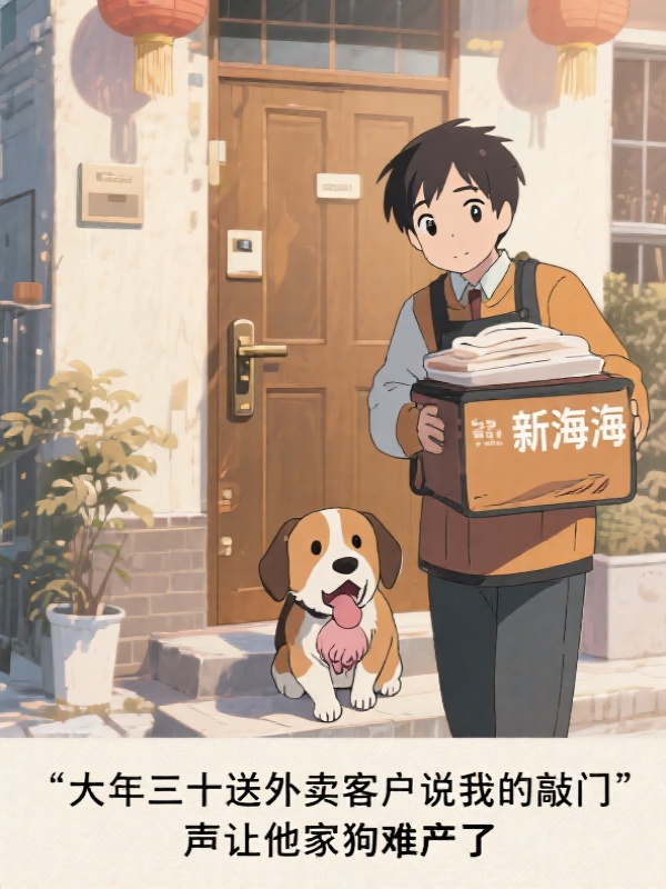 大年三十送外卖客户说我的敲门声让他家狗难产了