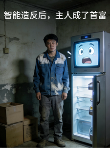 智能造反后，主人成了首富