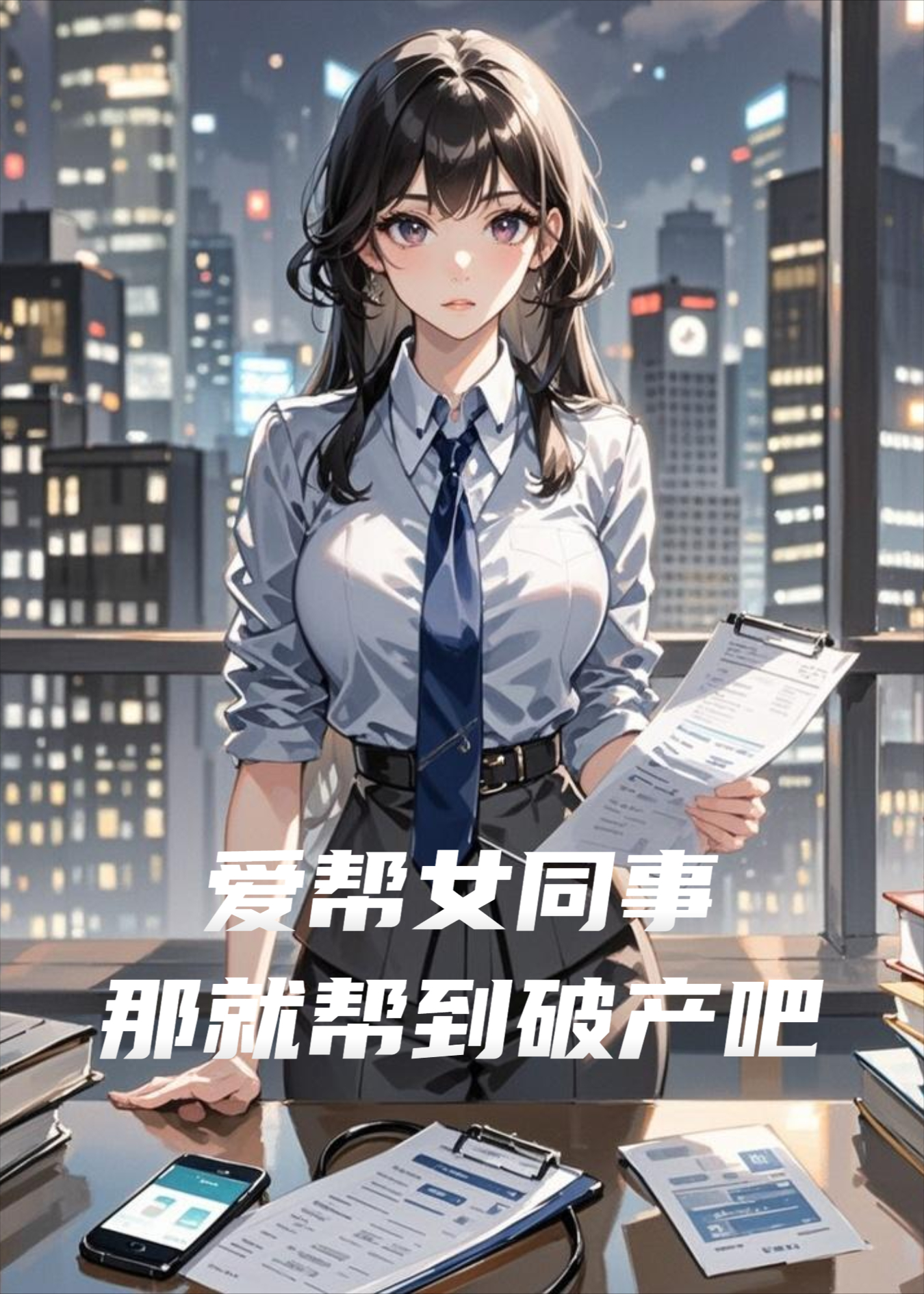 爱帮女同事？那就帮到破产吧！