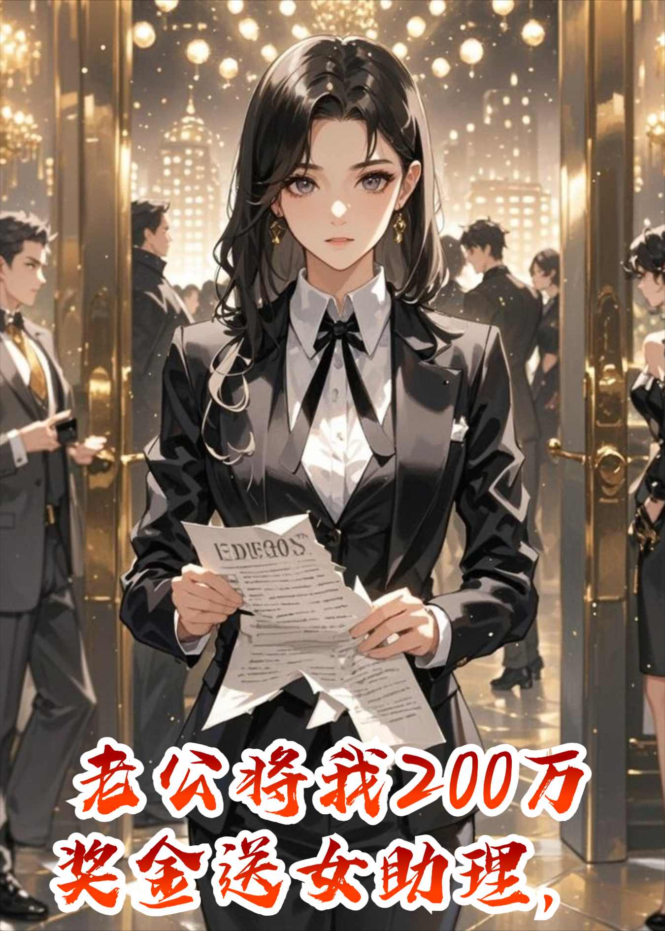 老公将我200万奖金送女助理，我撤回专利，他一夜破产