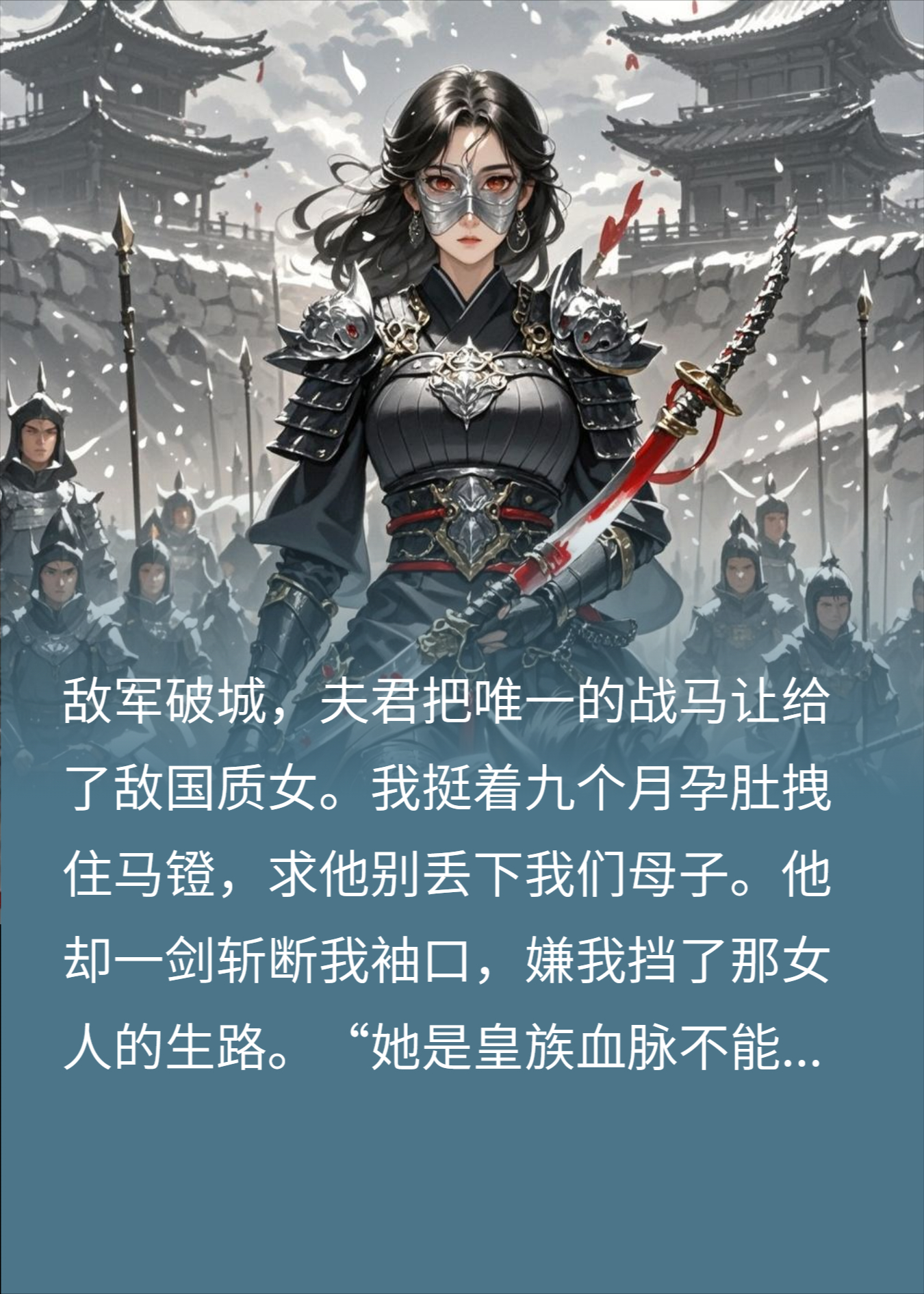 破城日将军弃我保白月光，我从乱葬岗爬回后杀疯了