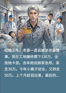 扶弟魔妻子掏空家底，病危求救，我：找你弟去