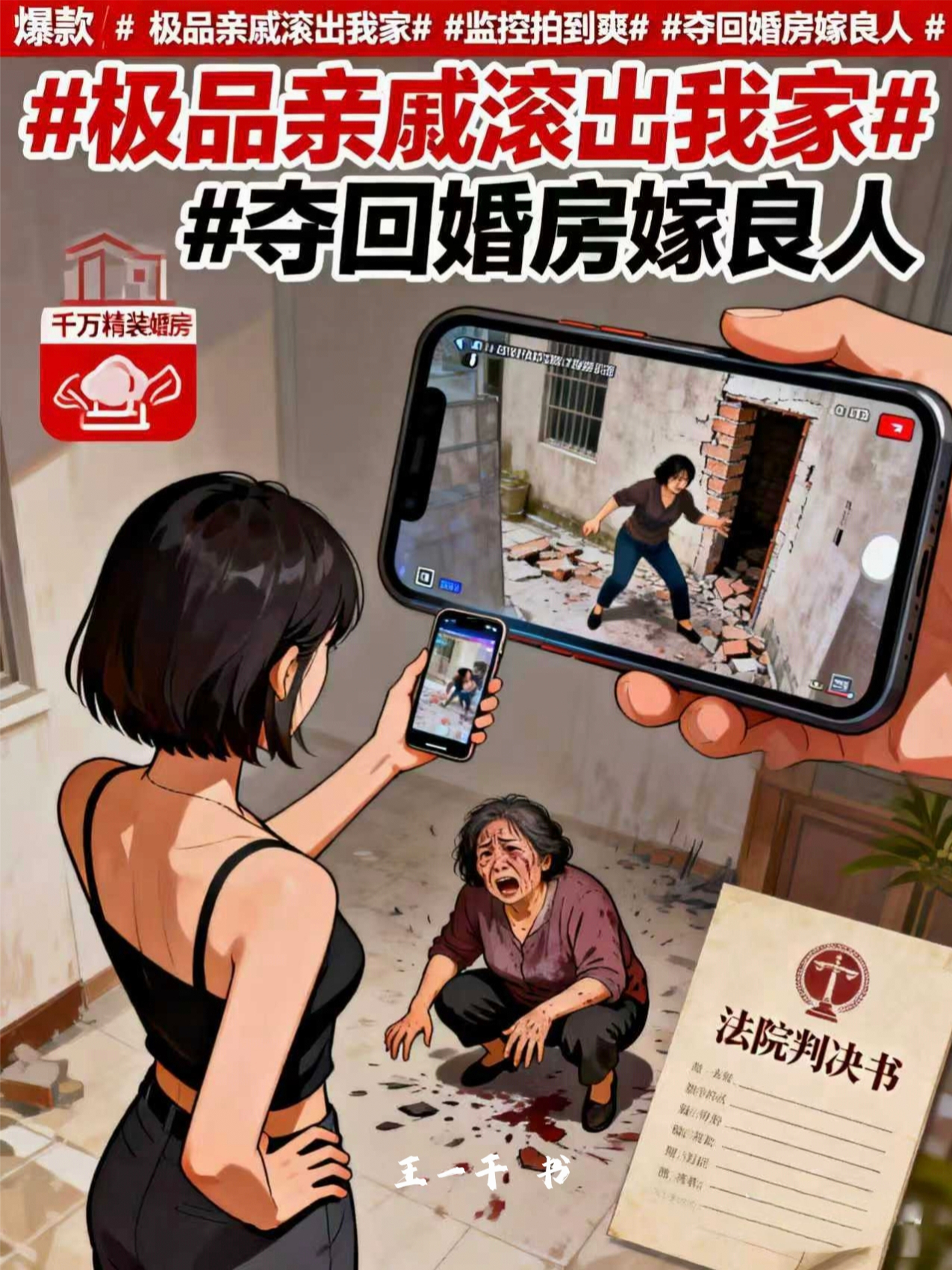 收回那套五百万的学区房后，舅妈一家进去了