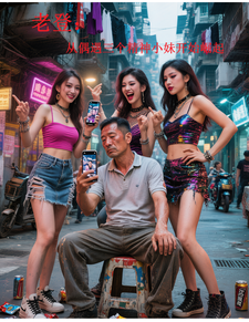 老登：从偶遇三个精神小妹开始崛