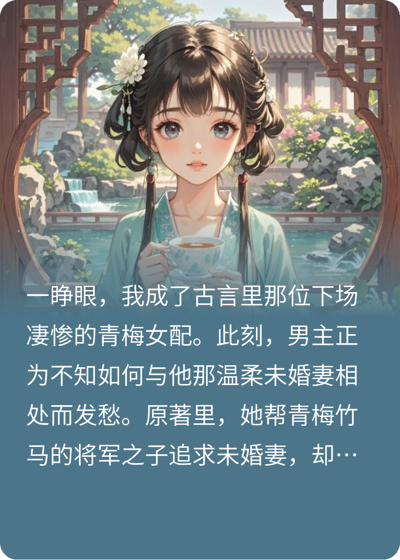 穿书成为女配，我靠茶言茶语攻略男主