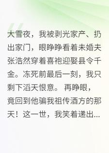 重生后，我靠奇酒杀疯了