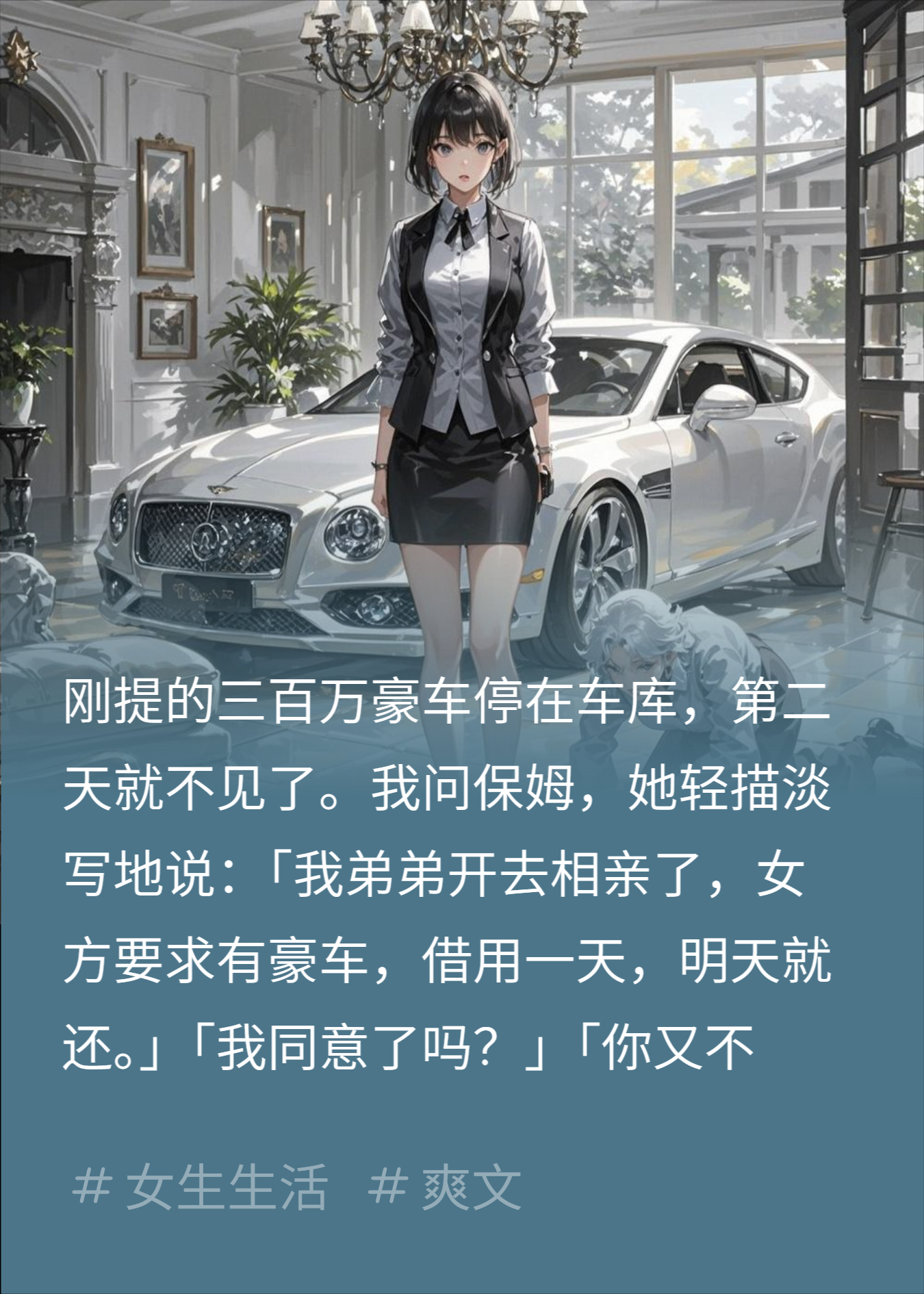 保姆偷我百万豪车给弟相亲，还敢叫嚣，我报警入室抢劫