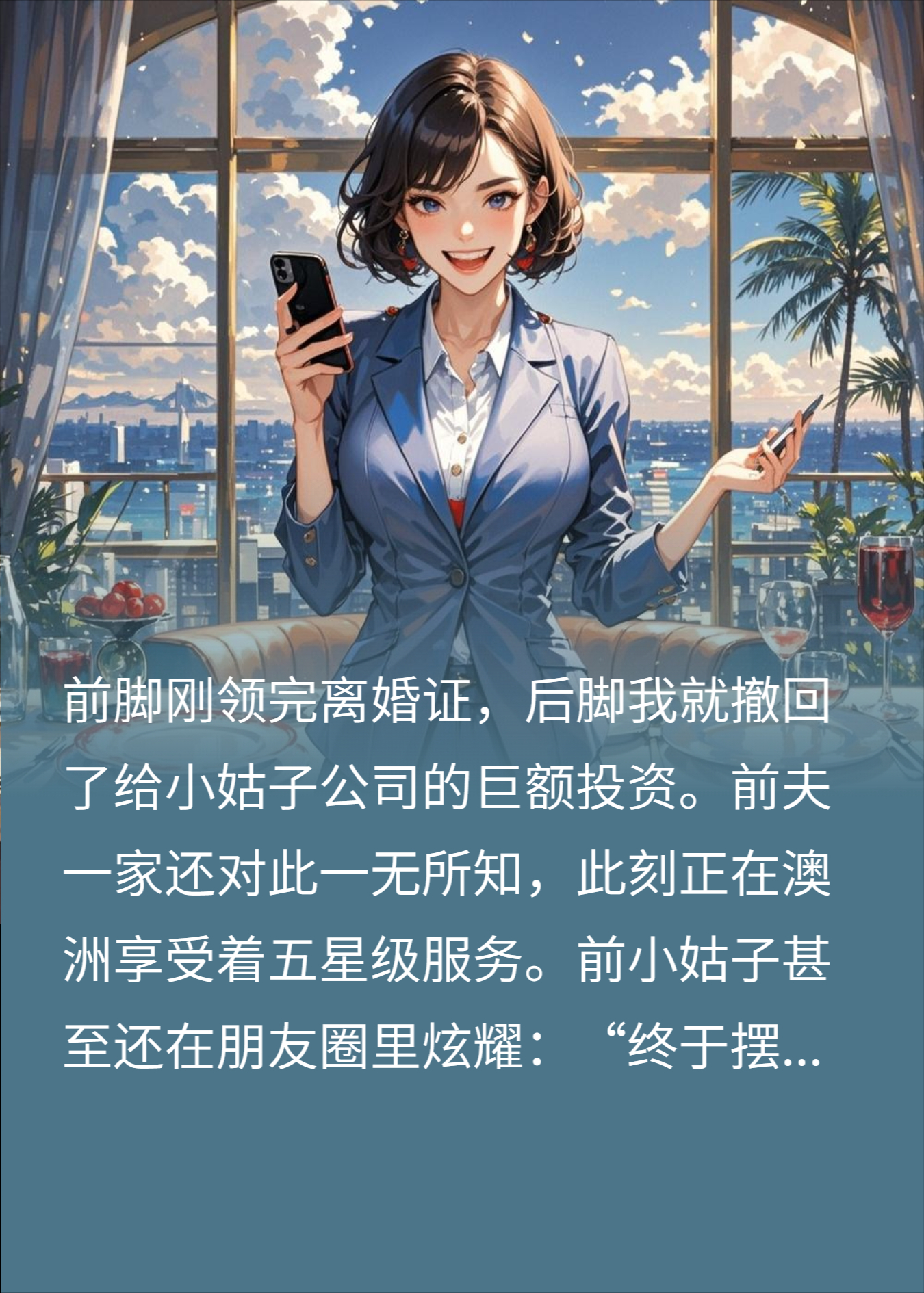 和软饭男离婚后，他们全家在澳洲刷盘子刷到哭！