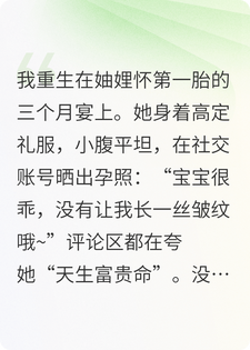 妯娌怀孕我受罪，重生我将她的的“孕期好运”物归原主