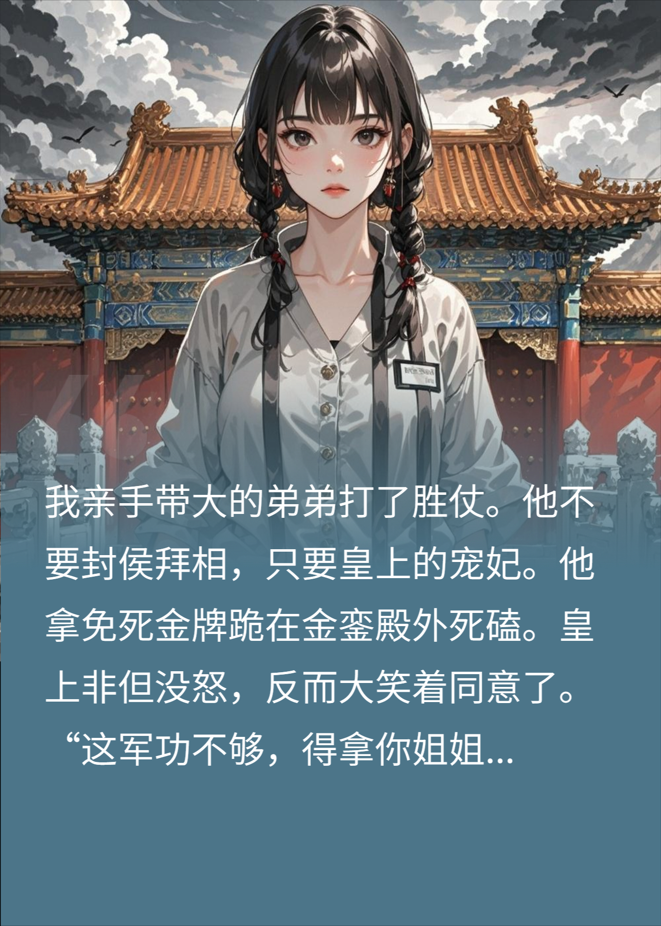 弟弟把我献暴君，求娶宠妃，我怀上龙嗣诛他全族