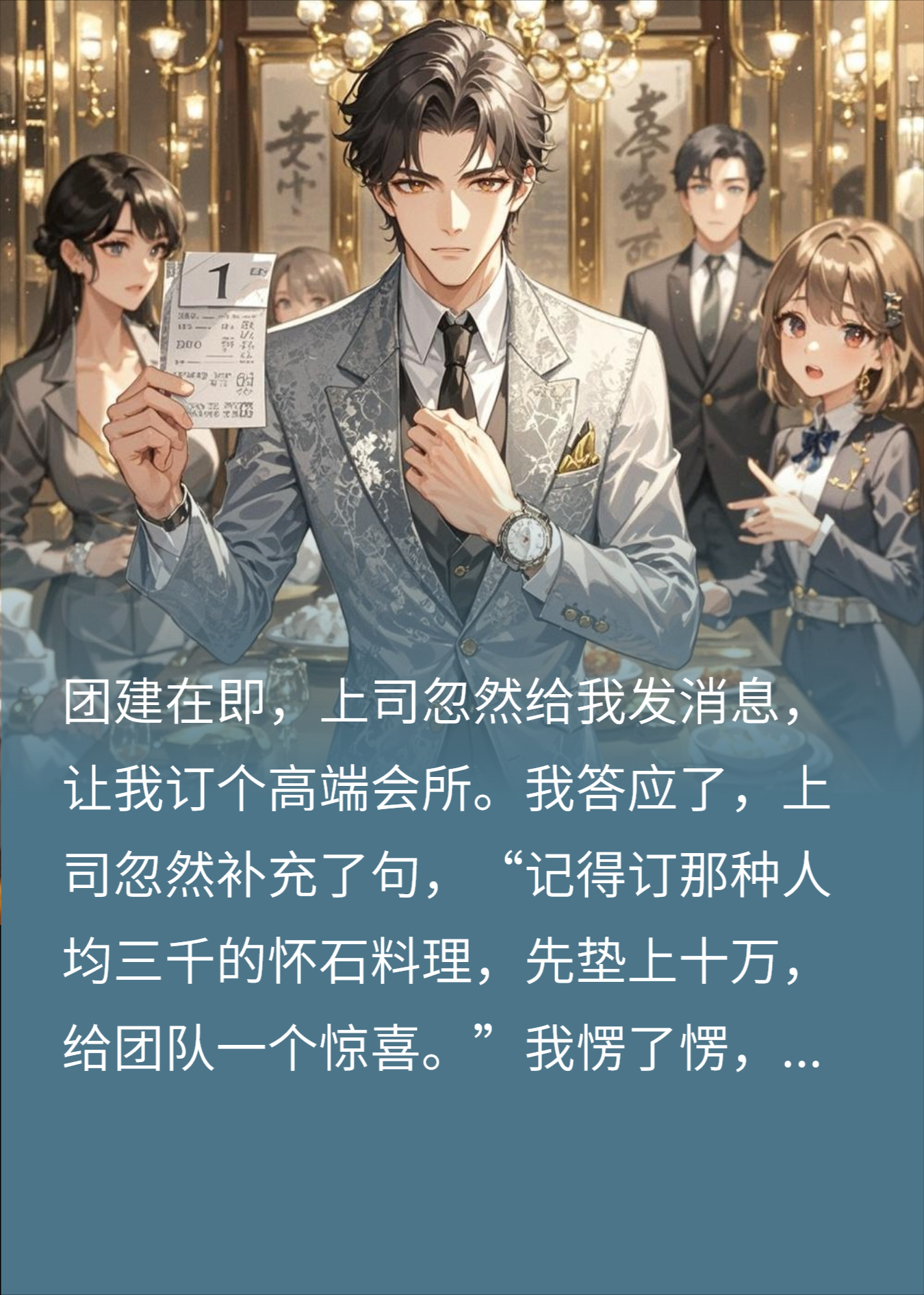 逼我垫资十万团建？反手跳槽，女上司悔疯了