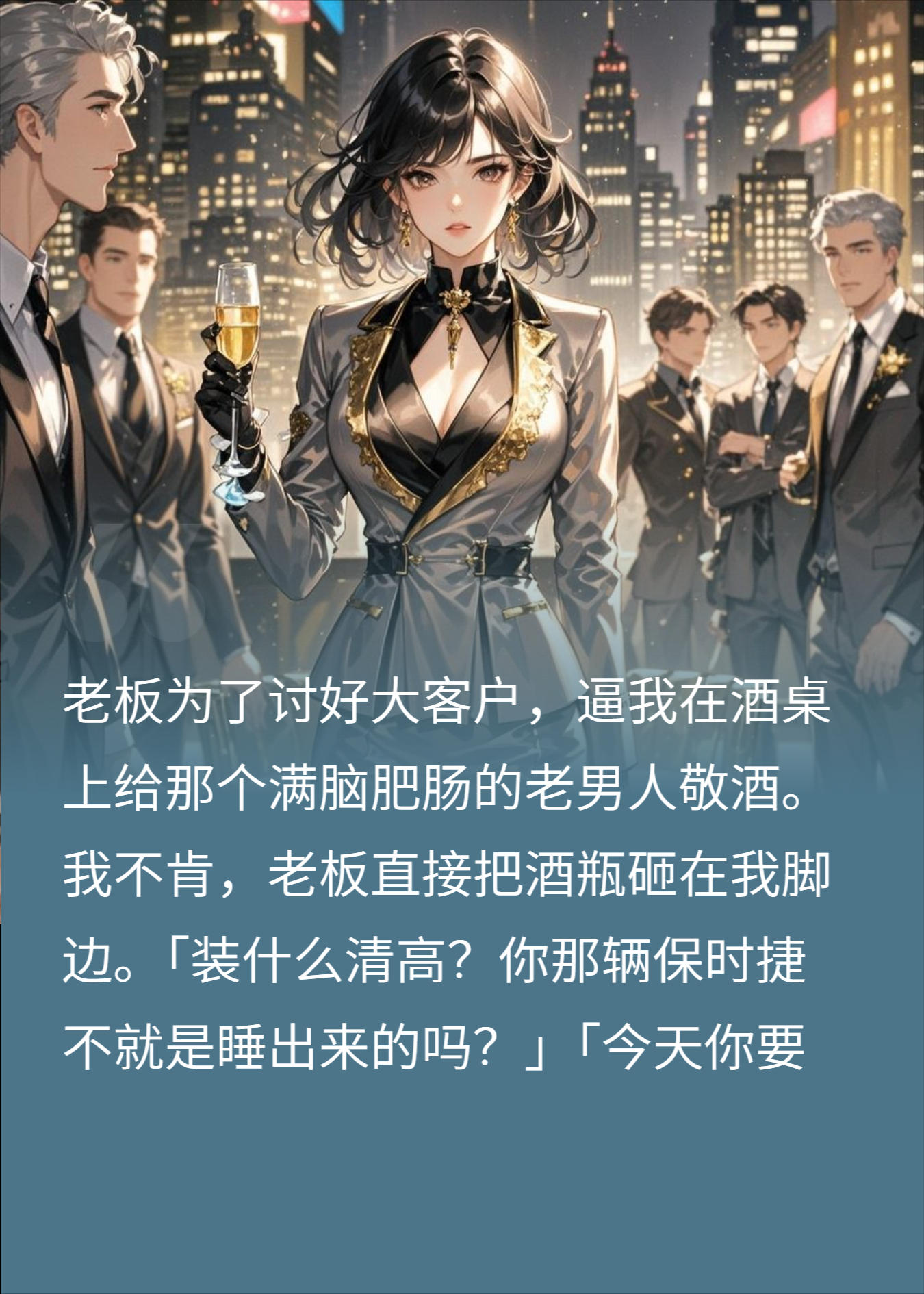 千金去打工，老板竟逼我陪家里开除的司机