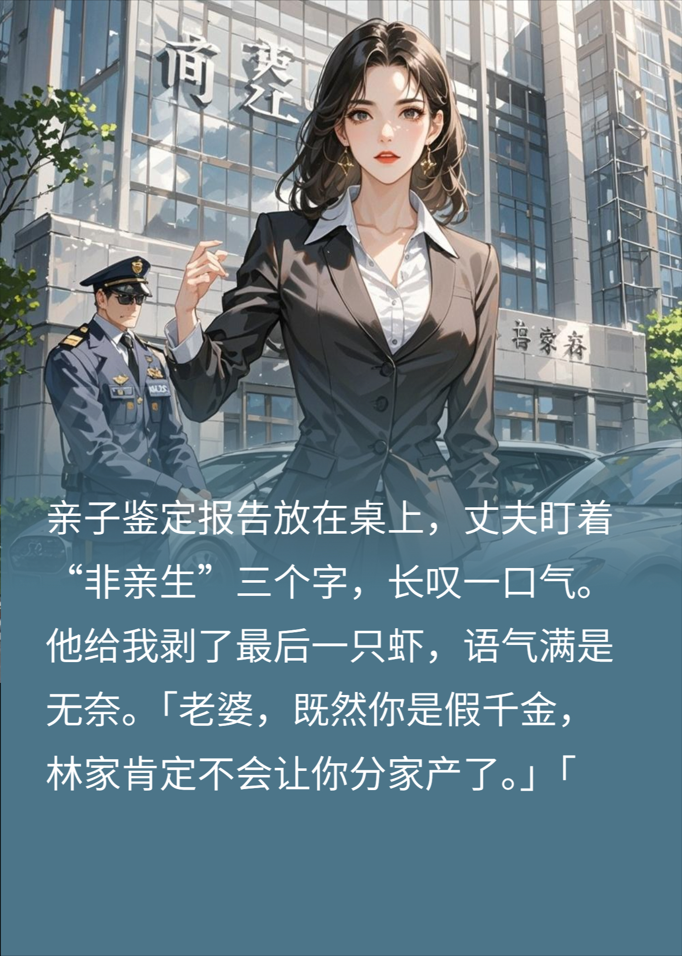 为了房贷抛弃假千金？老公，你才是野种啊！