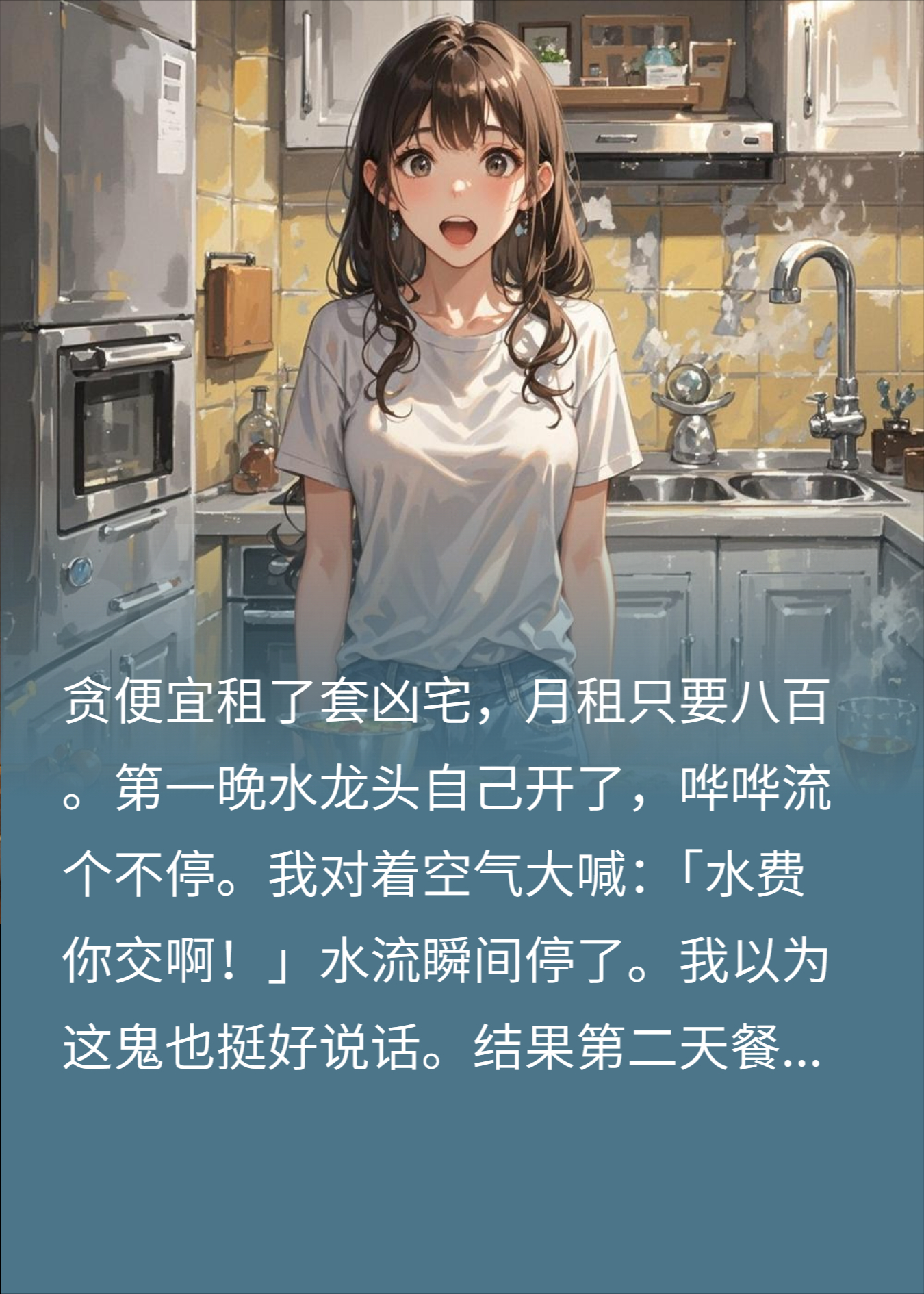 惊！我租了套凶宅，当晚就被鬼室友催租