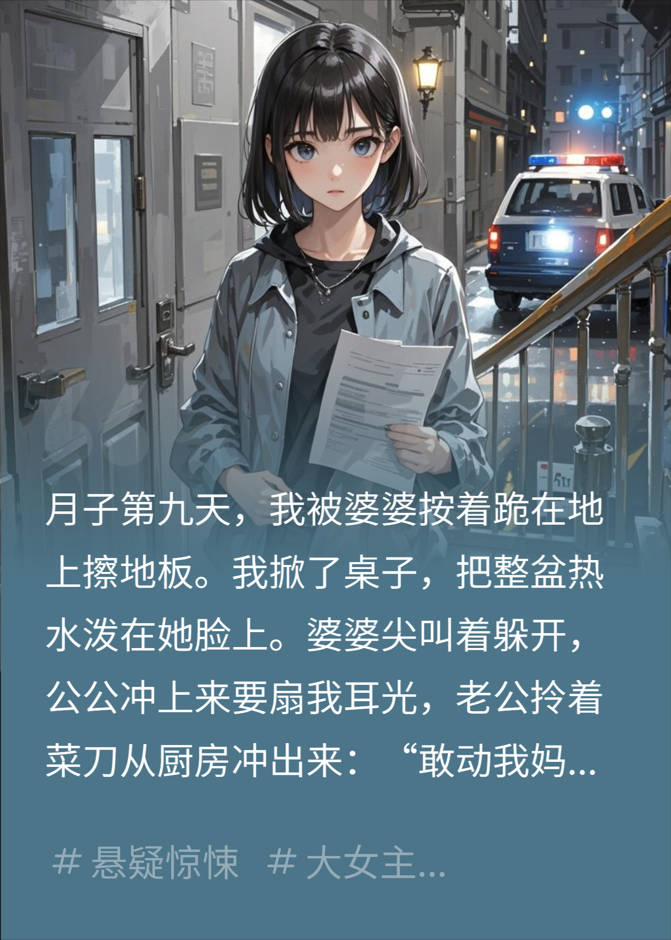 月子期间被婆婆逼干活？我掀桌后，打肿她全家的脸