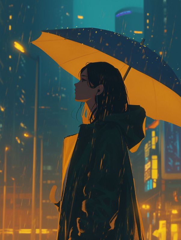 雨纷纷淋湿红尘