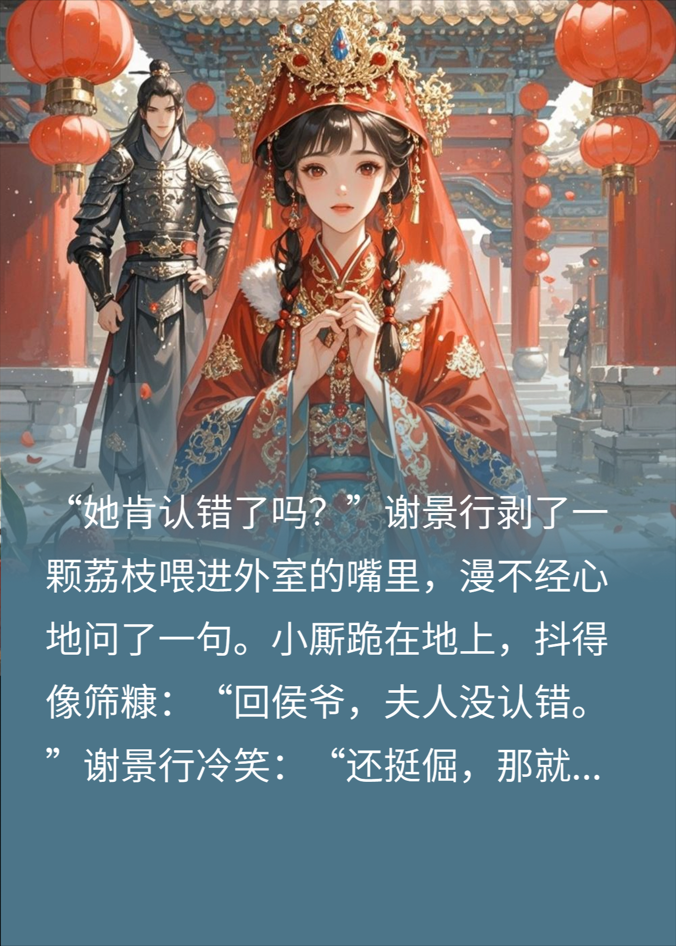 逼你认错嫁废物？我嫁将军封诰命，侯爷他急疯