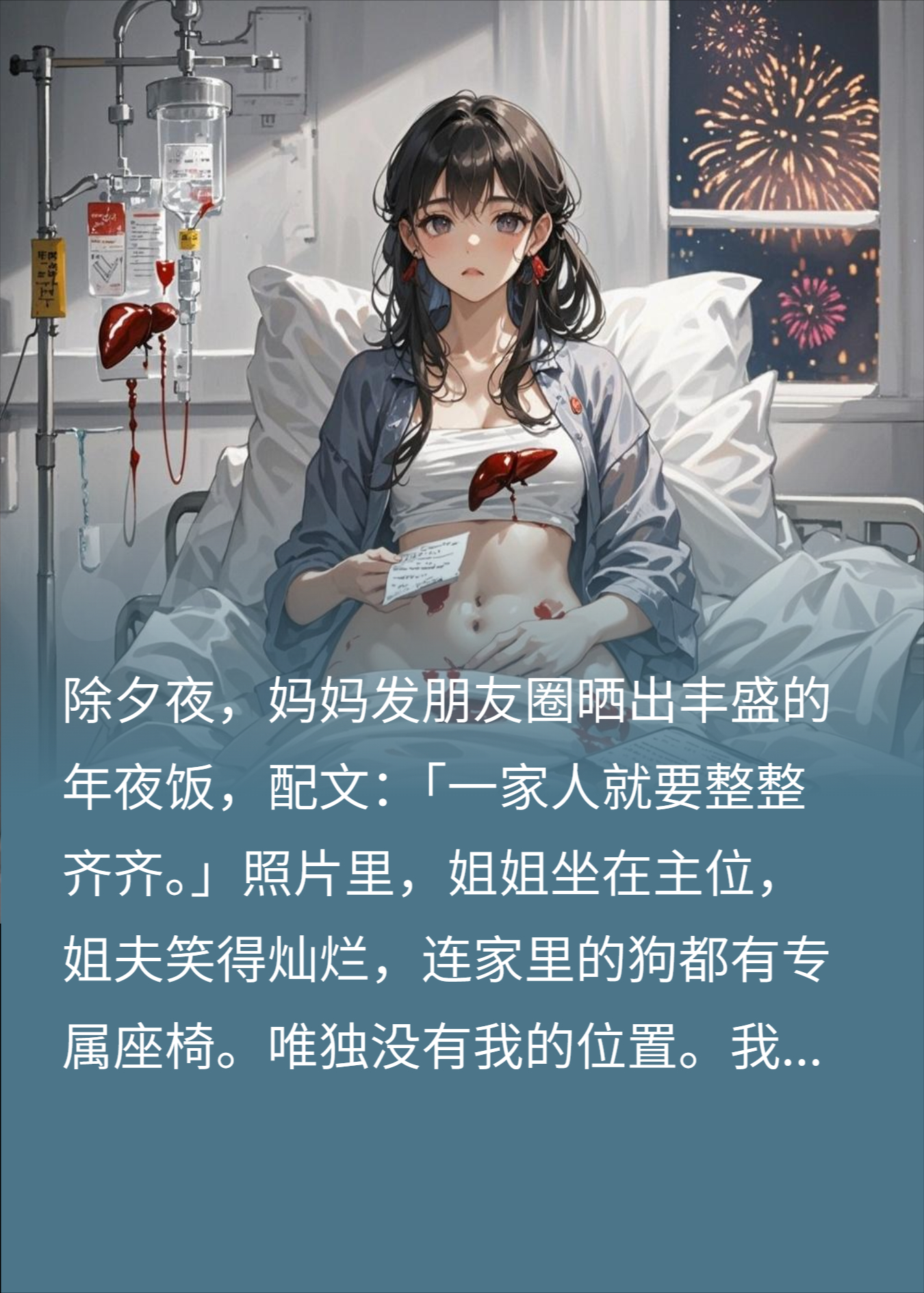 全家吃年夜饭狗都有座，晒出癌症报告后，我杀疯了