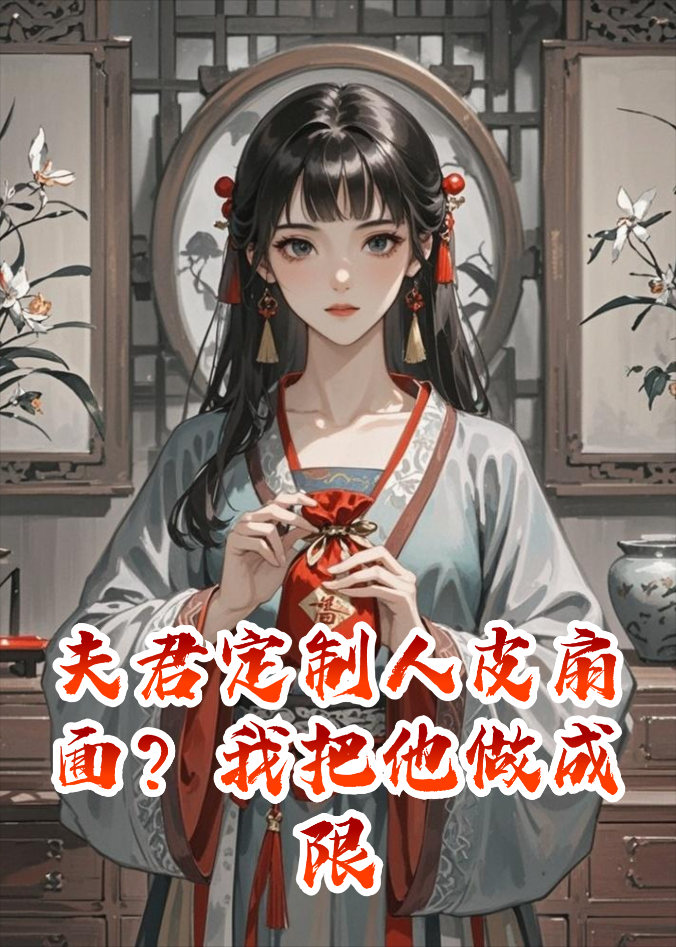 夫君定制人皮扇面？我把他做成限量版骨雕