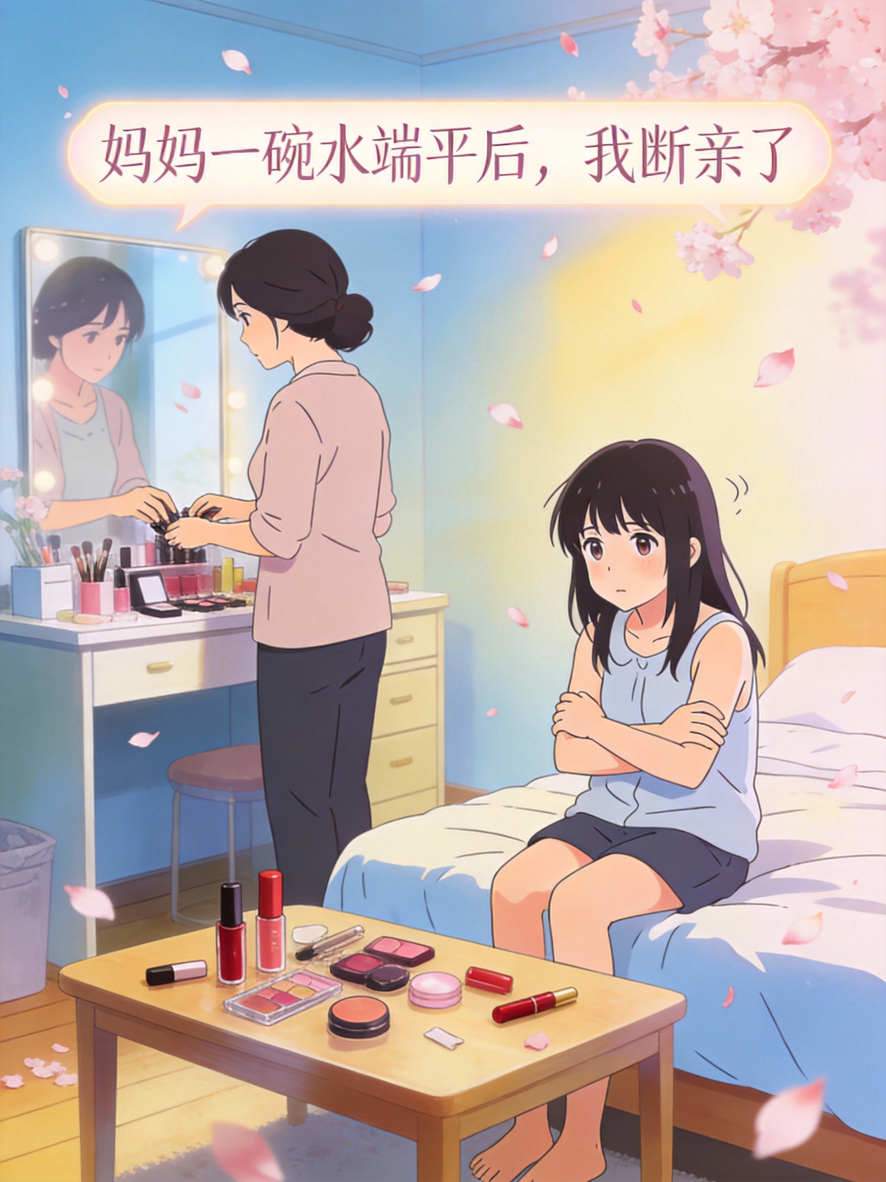 妈妈一碗水端平后，我断亲了