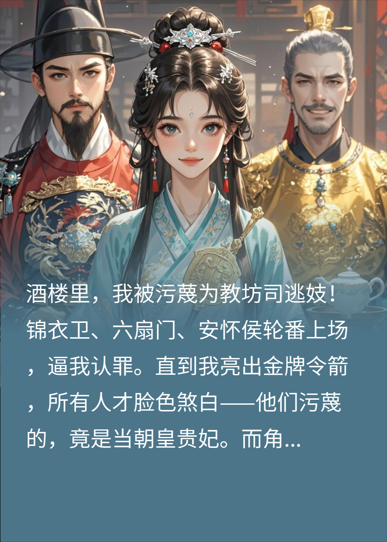 我陪皇帝微服私访，却被污蔑成教坊司娼妓