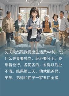 婚后AA？老公带全家蹭住，我反手收租气疯婆婆