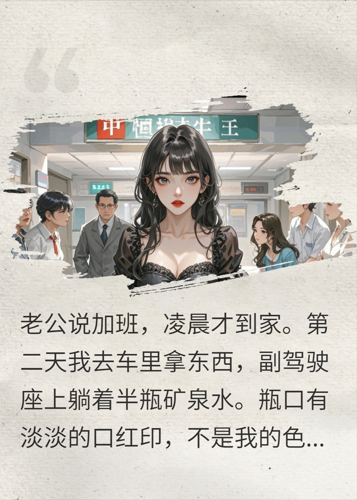 老公加班辛苦我给他提提神后，交警打来电话