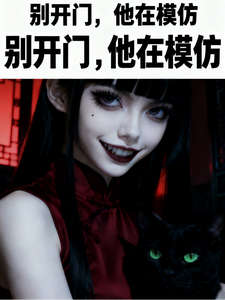 别开门，他在模仿