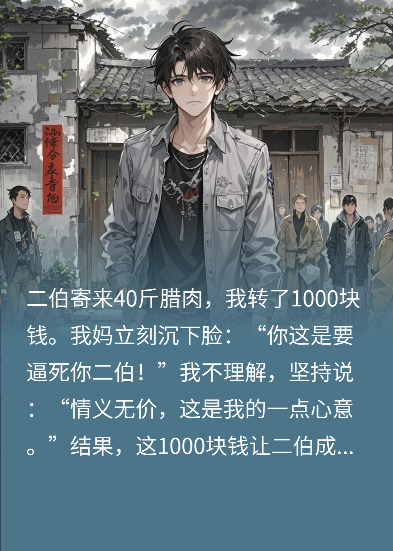 那年冬天，40斤腊肉要了二伯的命