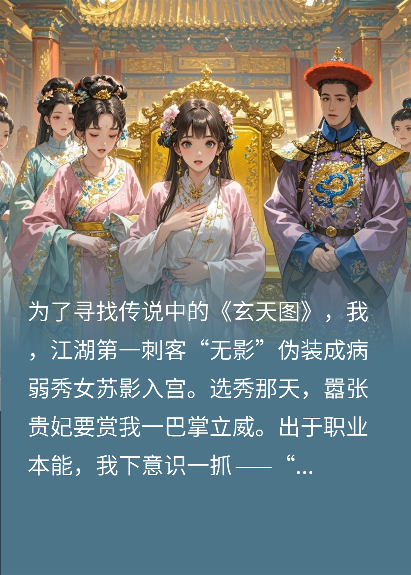 贵妃动手，我柔弱回击竟捏碎手骨，怎么办，好怕怕哦！