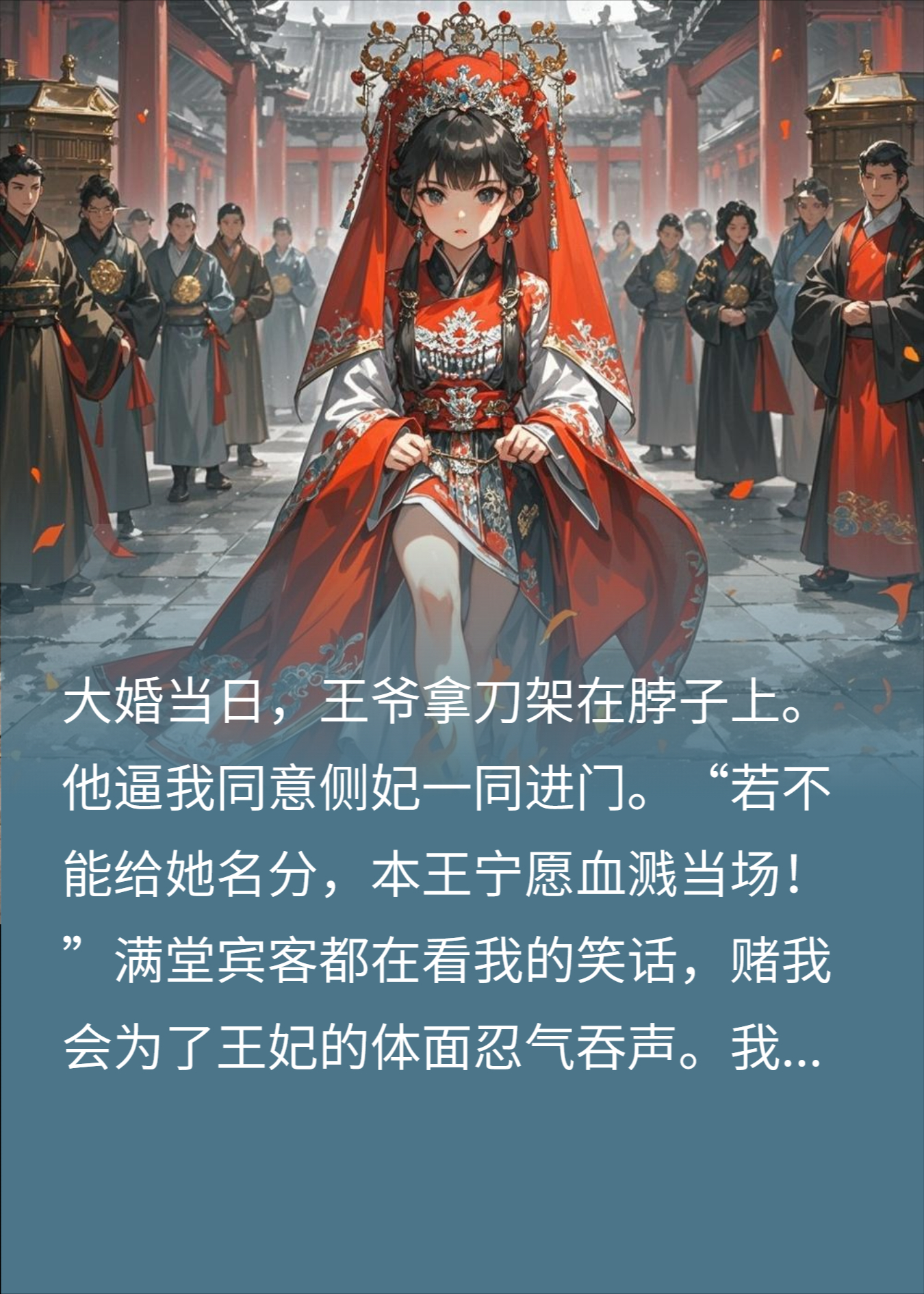 大婚当日王爷逼我纳妾，我当场搬空嫁妆休夫，他悔疯了