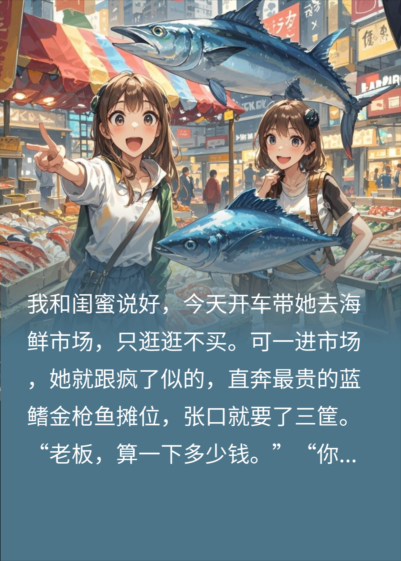 五千五！闺蜜骗我付完鱼钱，我直接拉黑跑路