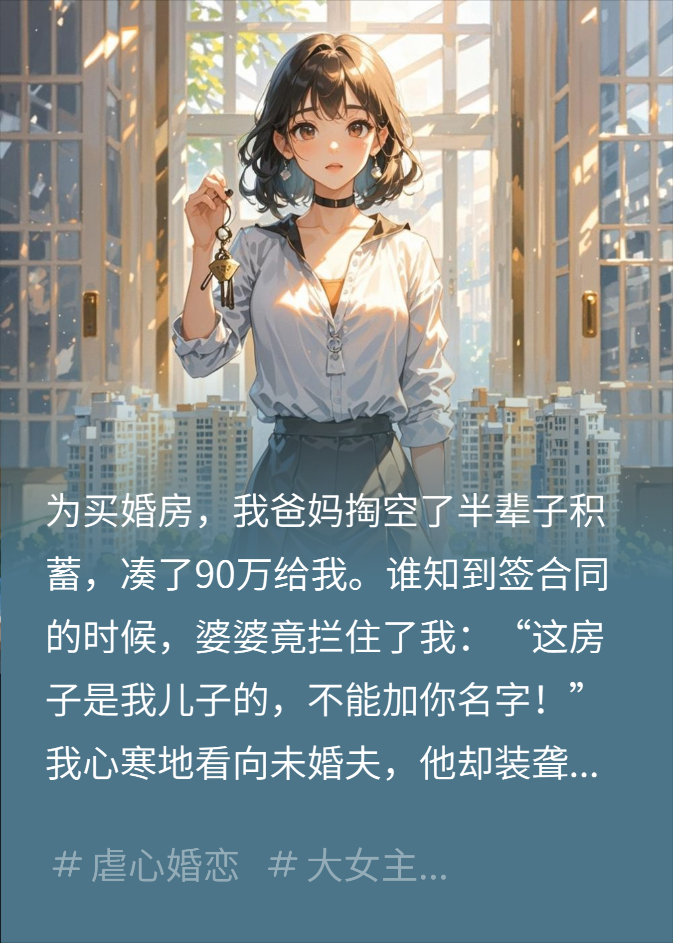 掏90万买房不给名？我反手买公寓，婆婆脸气绿：你敢！