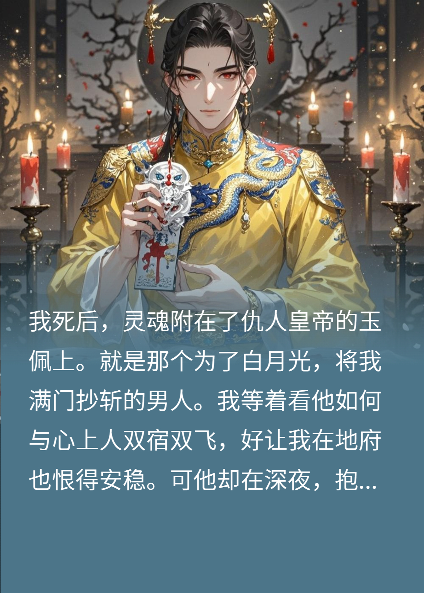 死后附身玉佩，我亲眼看着仇人将白月光千刀万剐