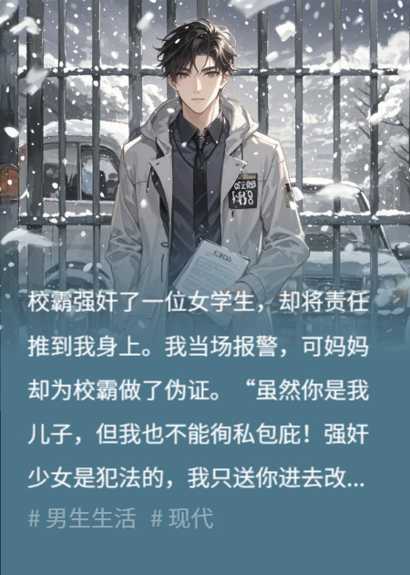 为报恩，亲妈不惜诬陷我给校霸顶罪