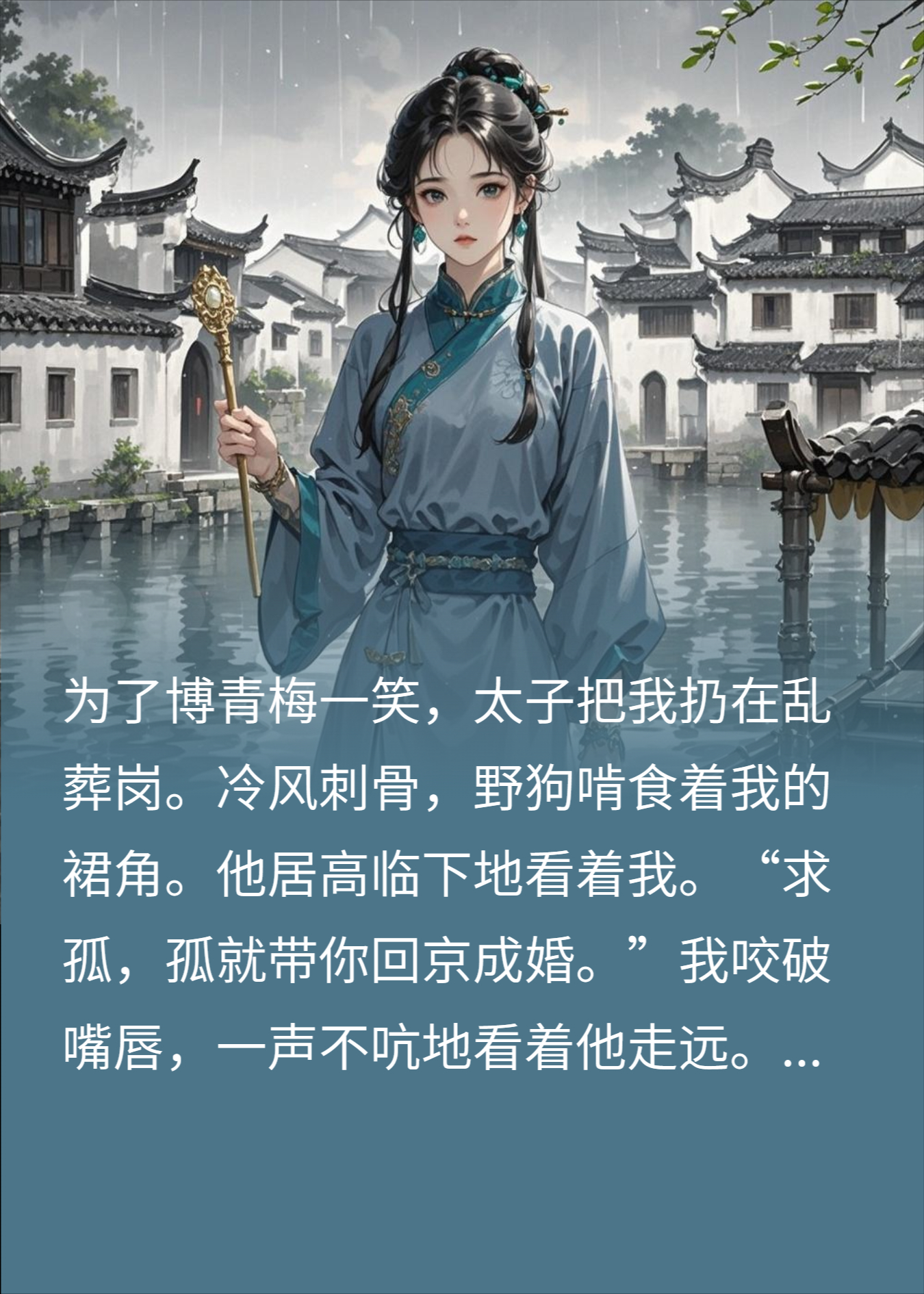 太子为青梅扔我乱葬岗，我退婚江南招赘，太子彻底急疯