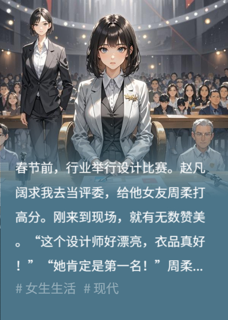 被当众造黄谣后，我坐上了评委席