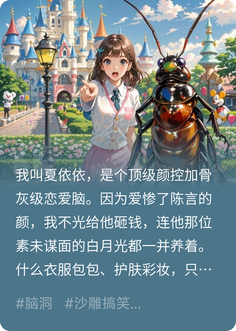 我的crush是只大蟑螂