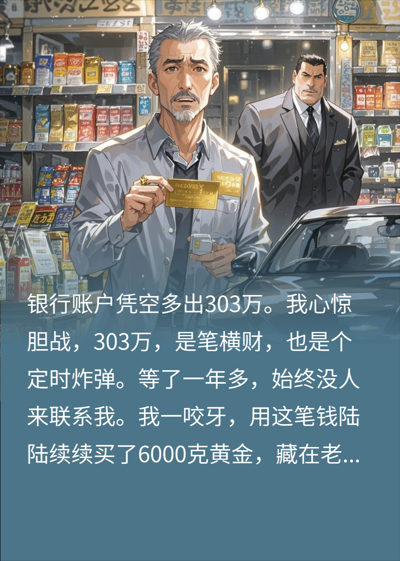 账户凭空多303万，藏6000克黄金跑路12年，银行找上门