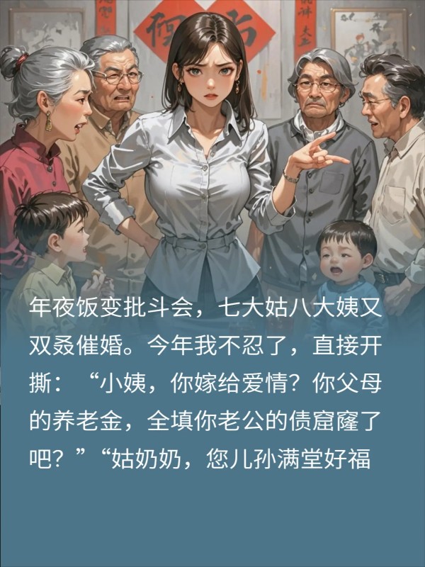 过年被催婚我大杀四方亲戚全破防