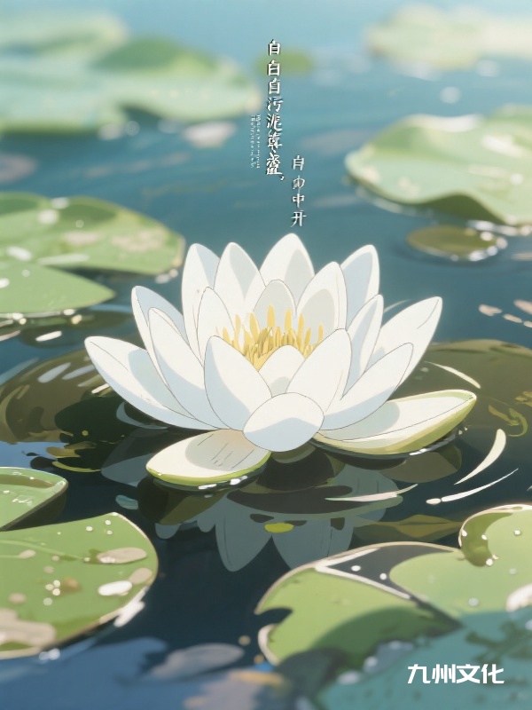 白莲自污泥中盛开